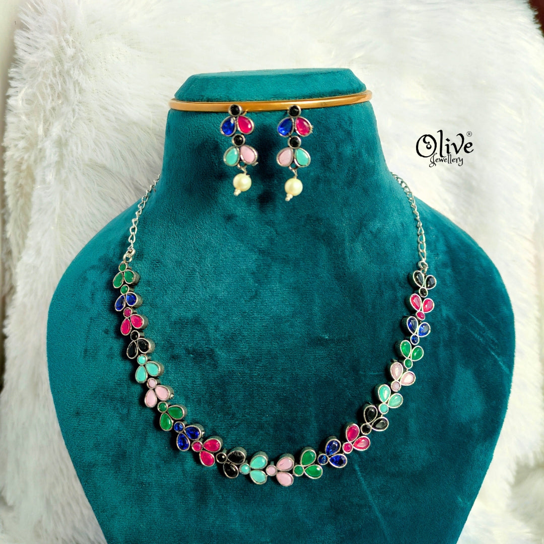 Oxidized Neckset - 84