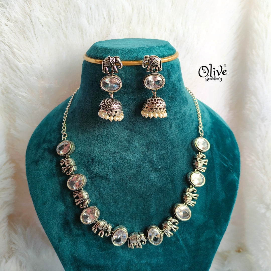 Oxidized Neckset - 94