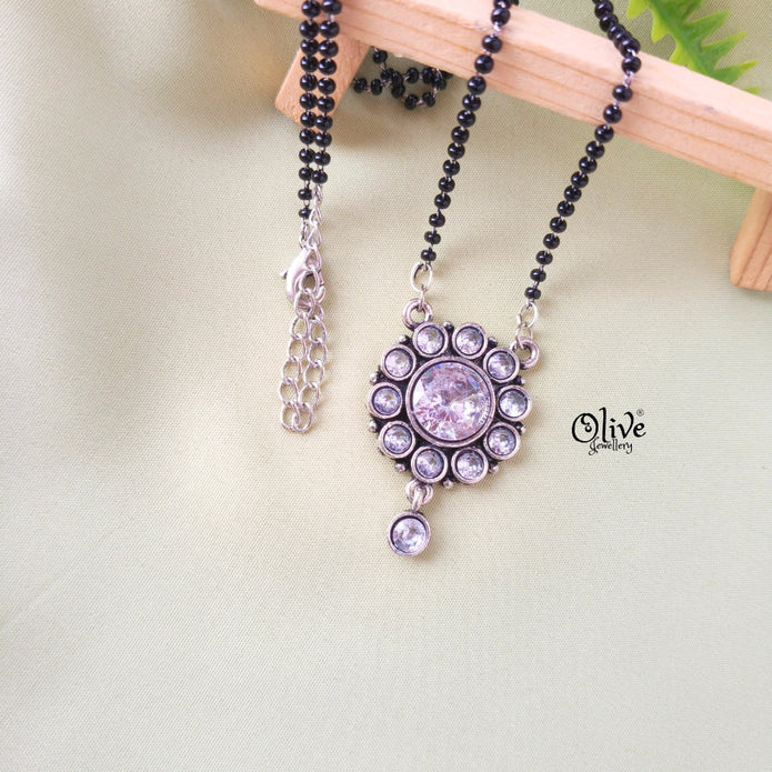 Oxidized Black Beads-184