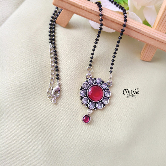 Oxidized Black Beads-184