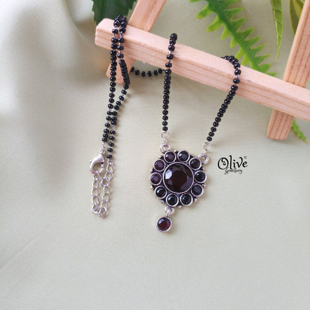 Oxidized Black Beads-184