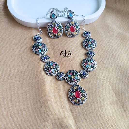 Oxidized Neckset - 212