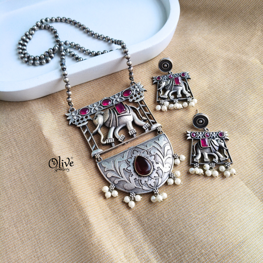 Oxidized Neckset - 216