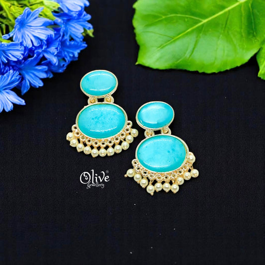 Oxidized Earrings - 1