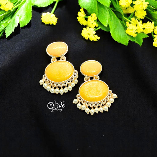 Oxidized Earrings - 1