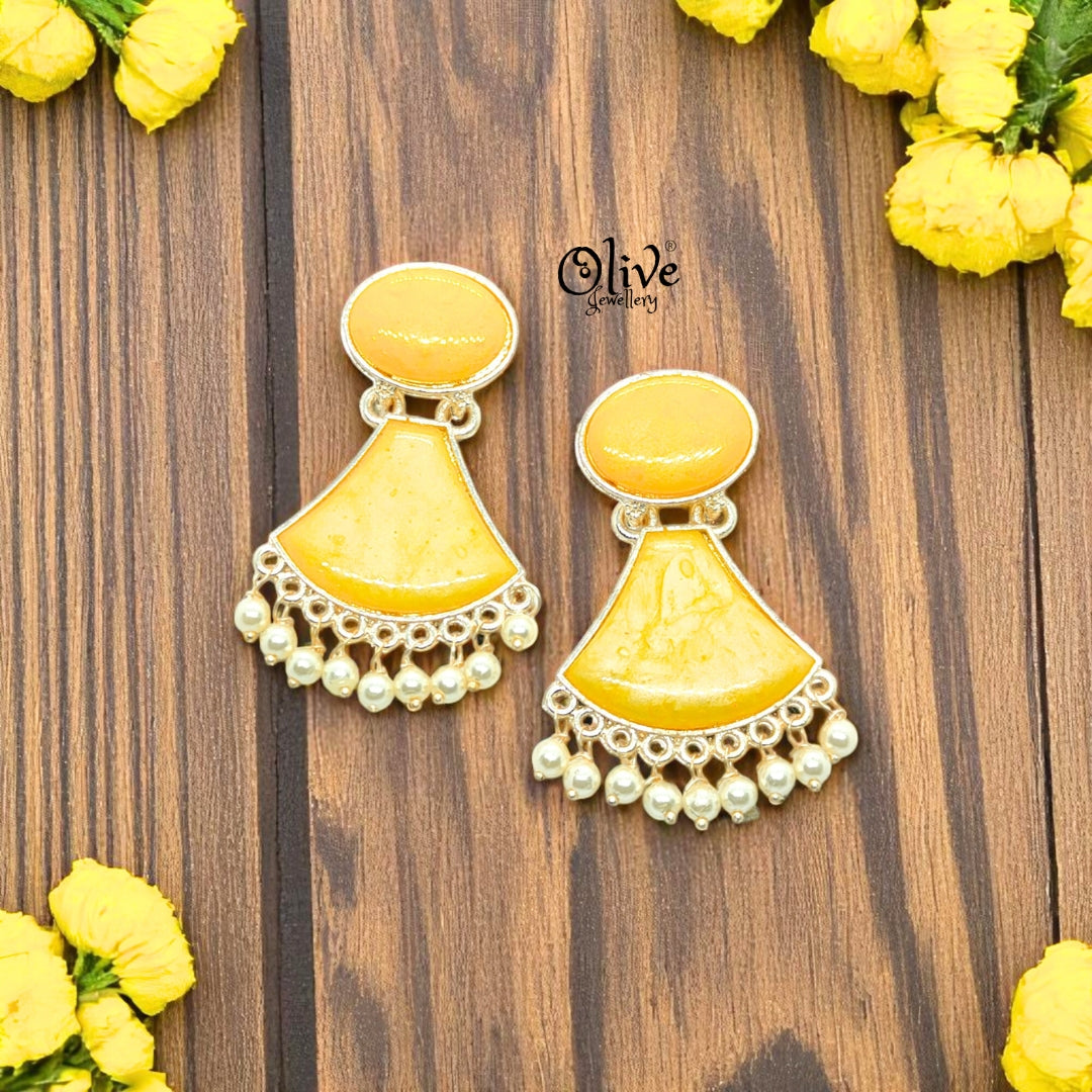 Oxidized Earrings - 11