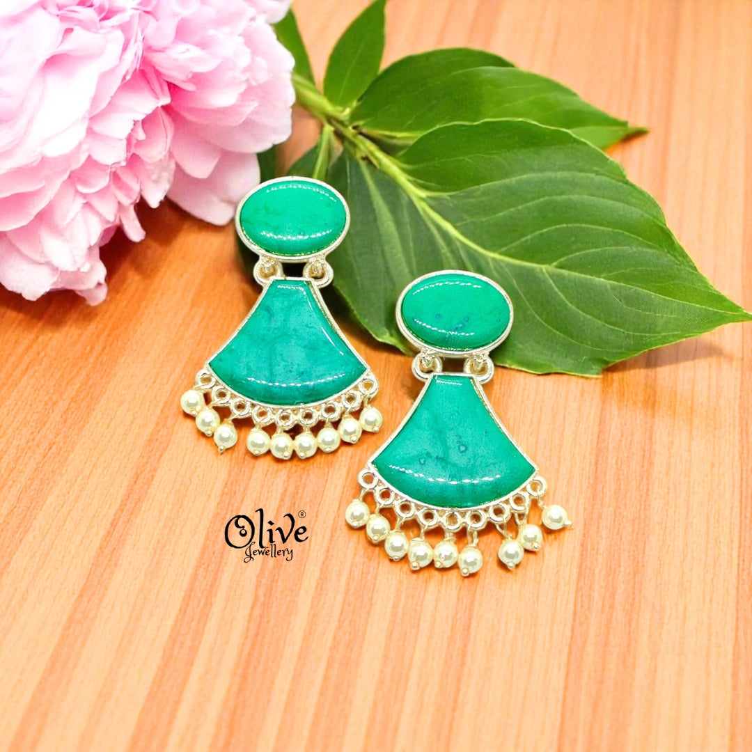 Oxidized Earrings - 11