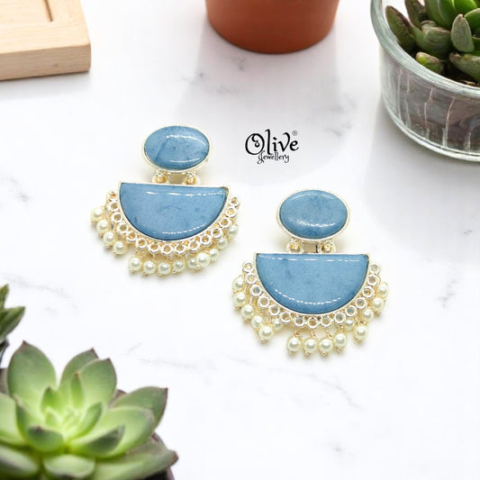 Oxidized Earrings - 20