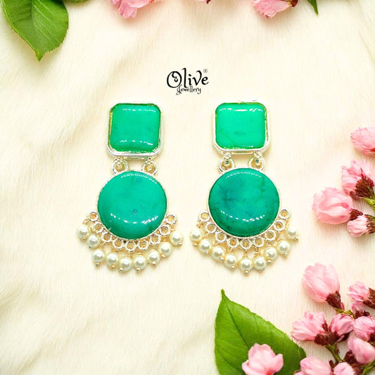 Oxidized Earrings - 27