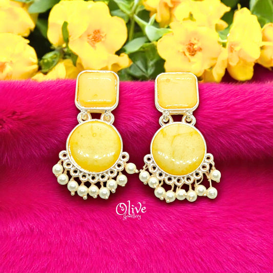 Oxidized Earrings - 27