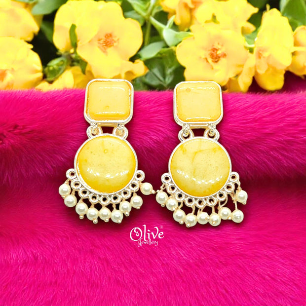 Oxidized Earrings - 27