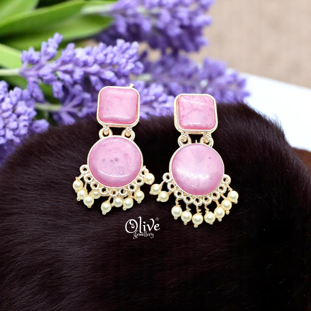 Oxidized Earrings - 27