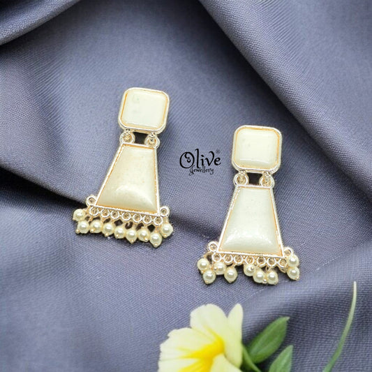 Oxidized Earrings - 37