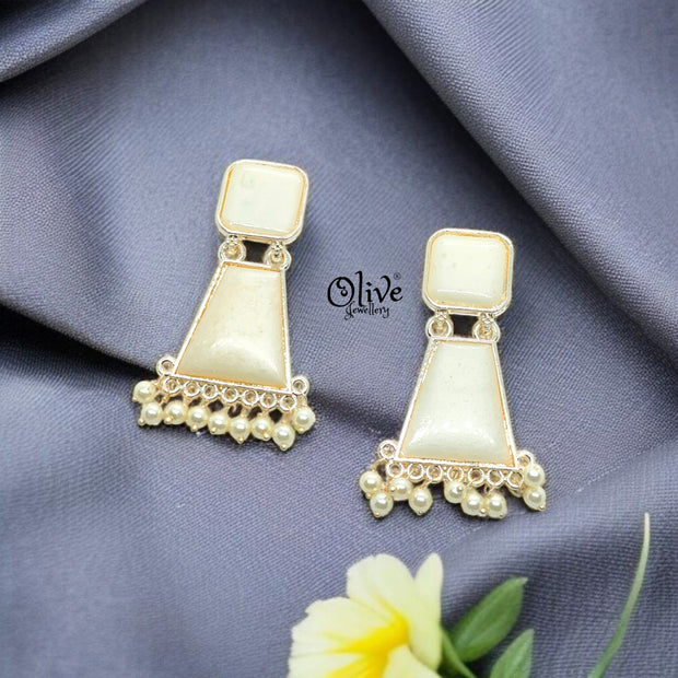 Oxidized Earrings - 37