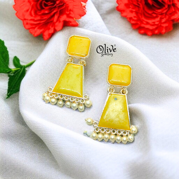 Oxidized Earrings - 37