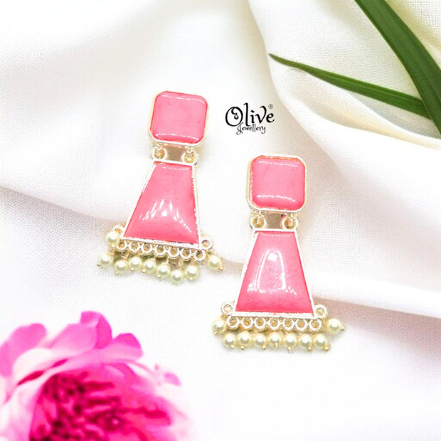 Oxidized Earrings - 37