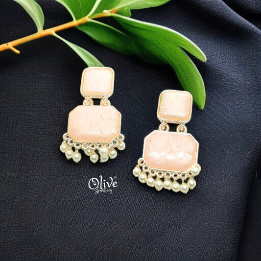 Oxidized Earrings - 48