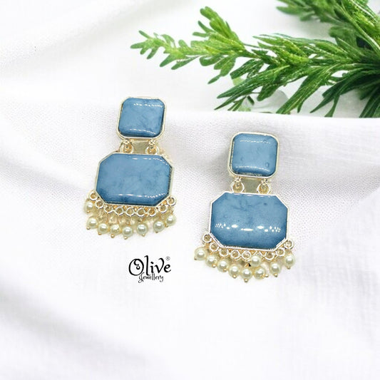 Oxidized Earrings - 48