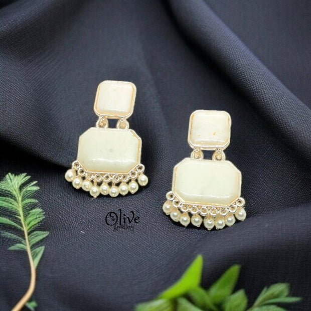 Oxidized Earrings - 48