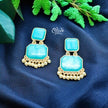 Oxidized Earrings - 48
