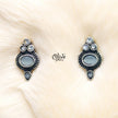 Oxidized Earrings - 104