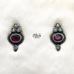 Oxidized Earrings - 104
