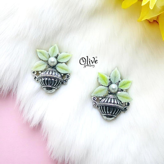 Oxidized Earrings - 126