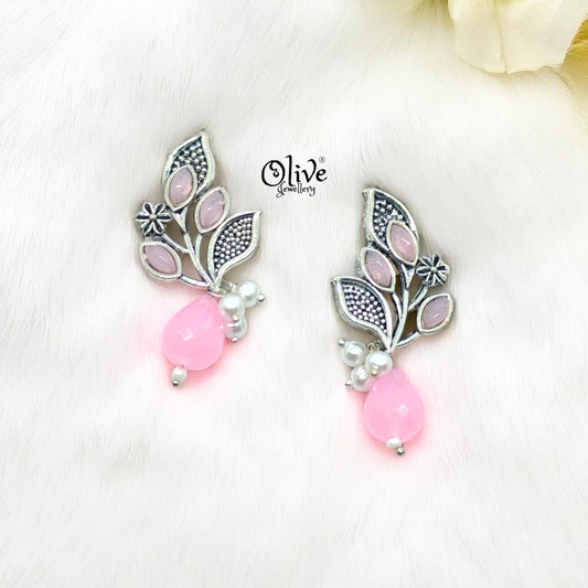 Oxidized Earrings - 146