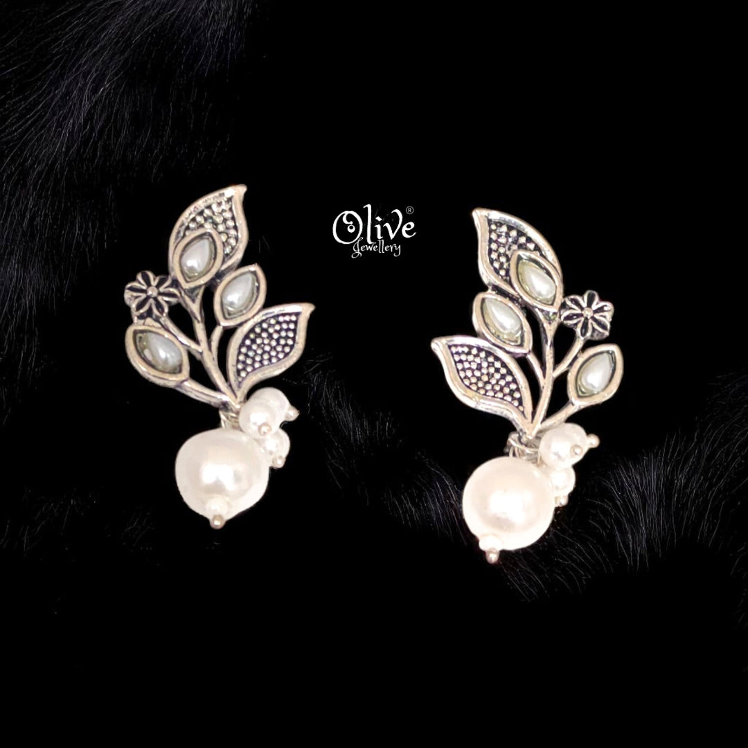 Oxidized Earrings - 146