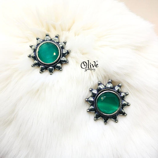 Oxidized Earrings - 154