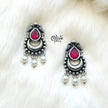 Oxidized Earrings - 164