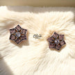 Oxidized Earrings - 174