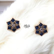 Oxidized Earrings - 174