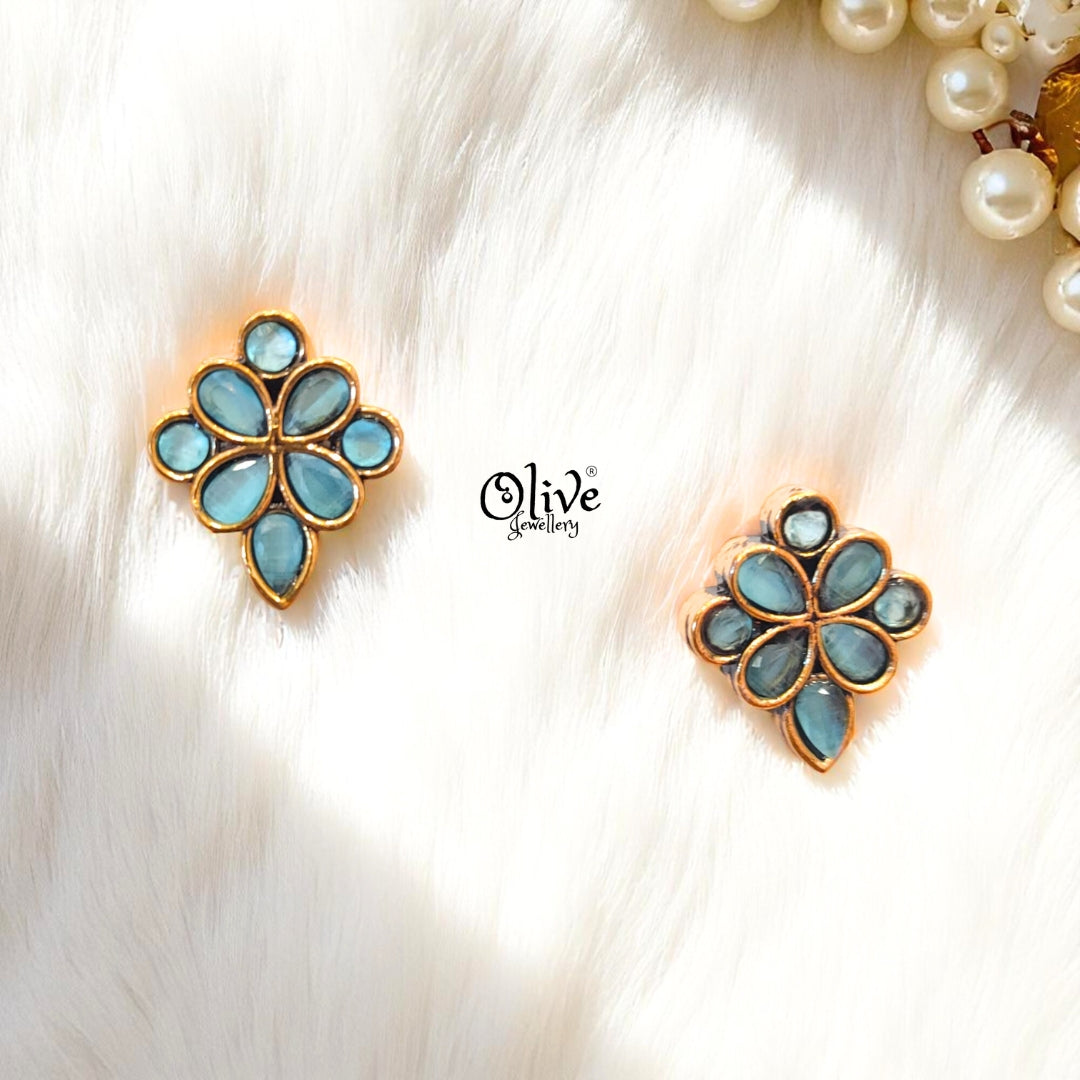 Oxidized Earrings - 197