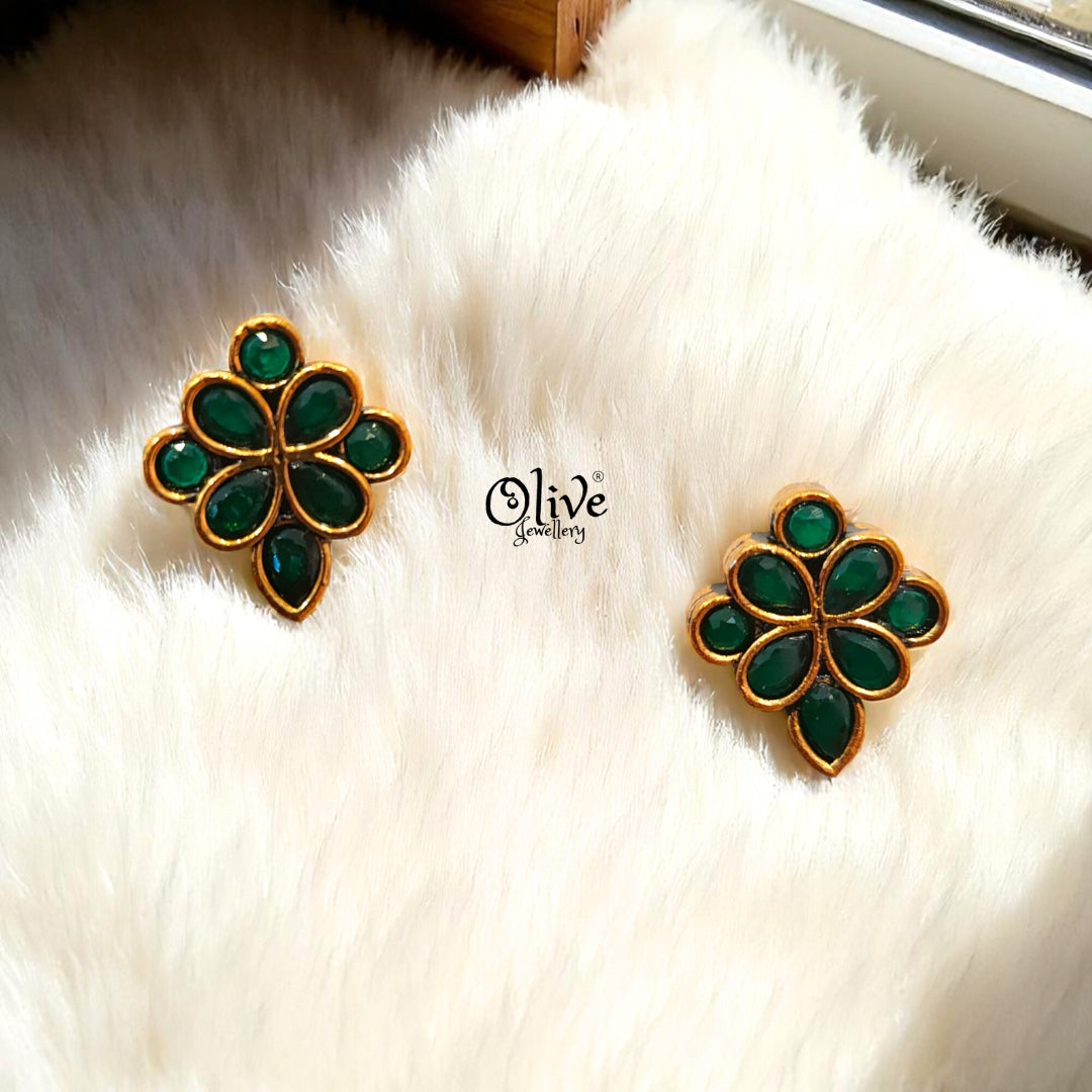 Oxidized Earrings - 197