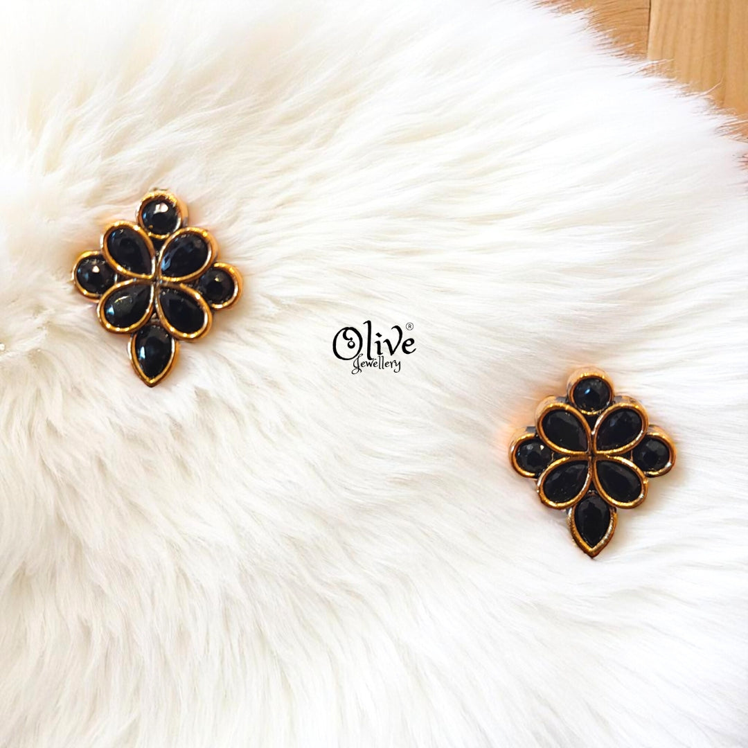 Oxidized Earrings - 197