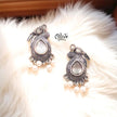 Oxidized Earrings - 221