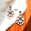 Oxidized Earrings - 232