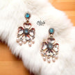 Oxidized Earrings - 232