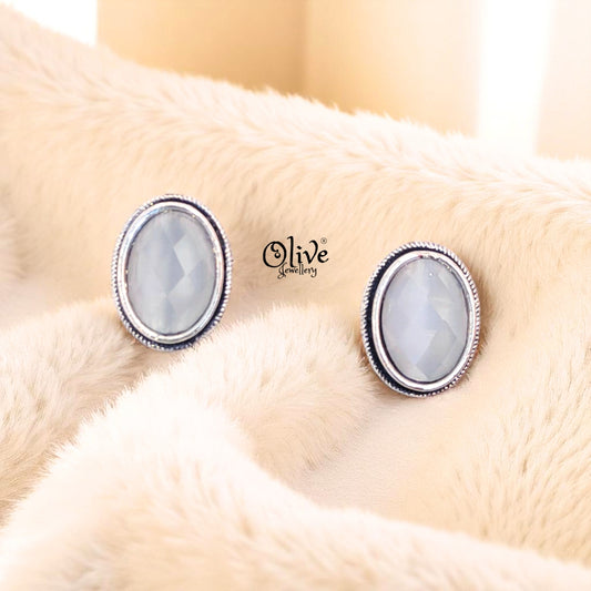 Oxidized Earrings - 248