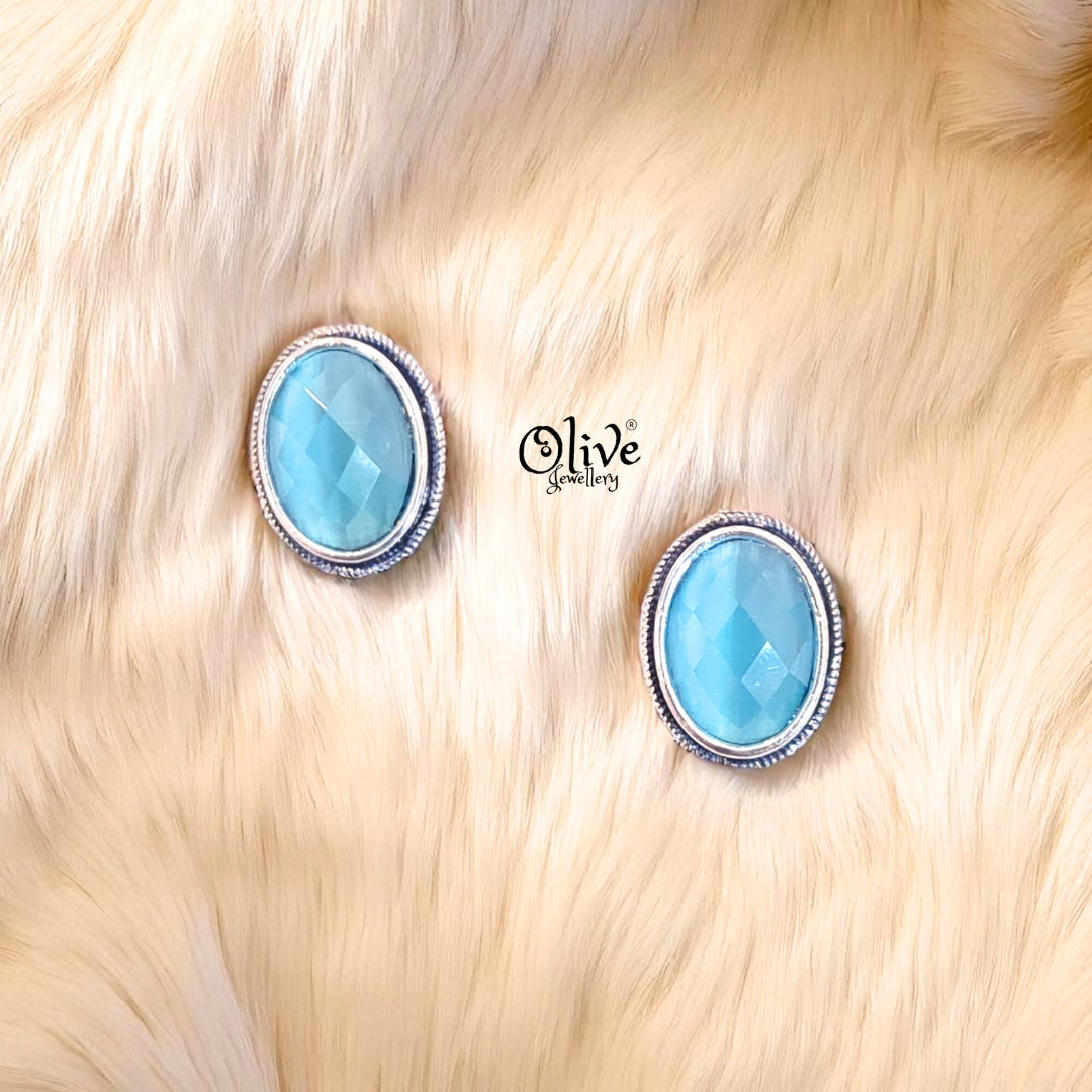 Oxidized Earrings - 248