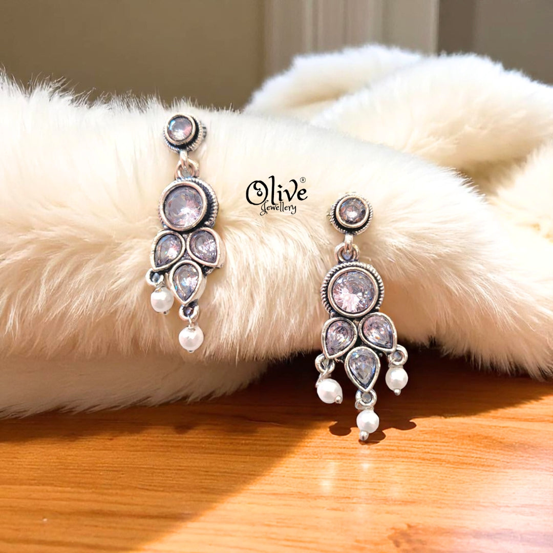 Oxidized Earrings - 267