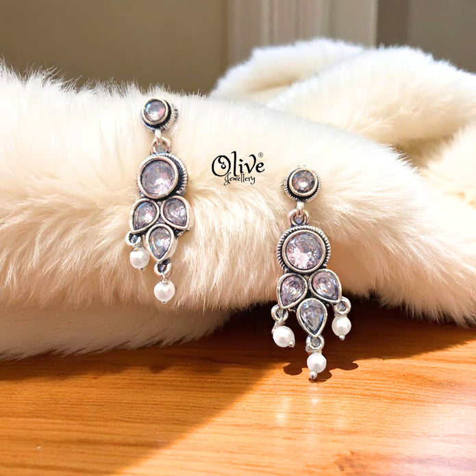 Oxidized Earrings - 267