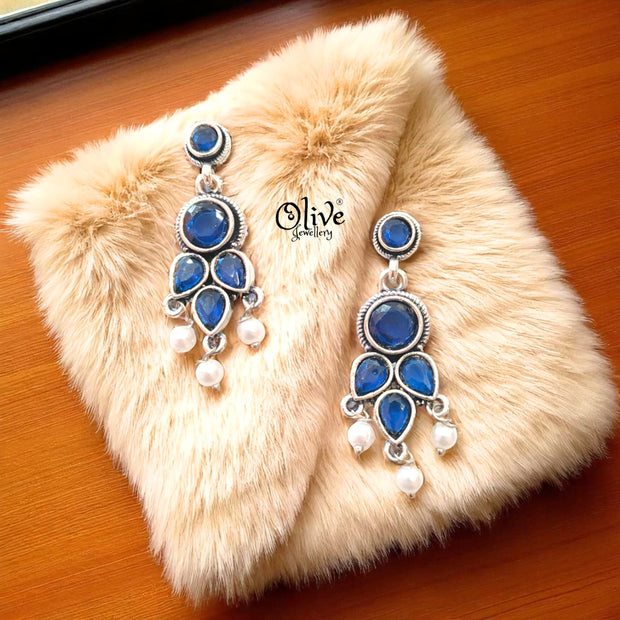 Oxidized Earrings - 267