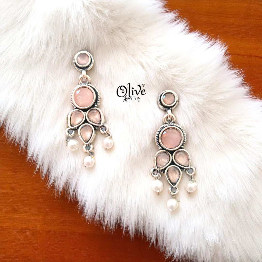 Oxidized Earrings - 267