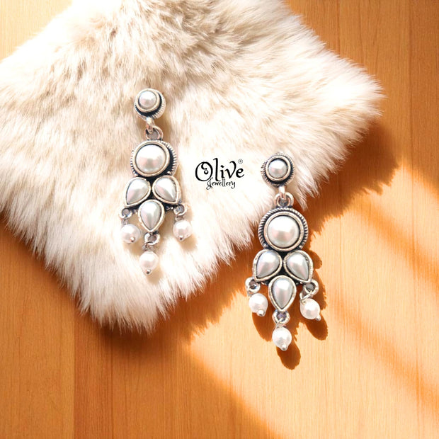 Oxidized Earrings - 267