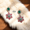 Oxidized Earrings - 278