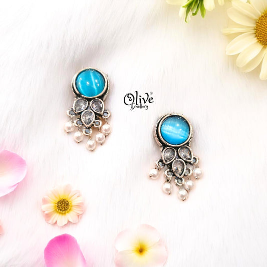 Oxidized Earrings - 289
