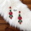 Oxidized Earrings - 299