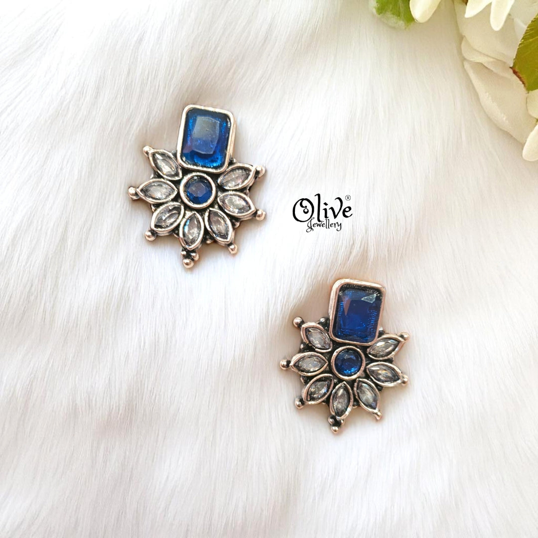 Oxidized Earrings - 321